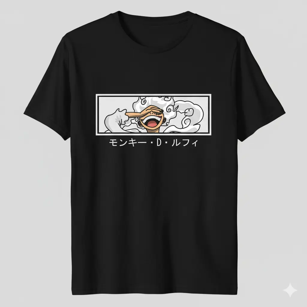 Luffy and Zoro. (small, black)