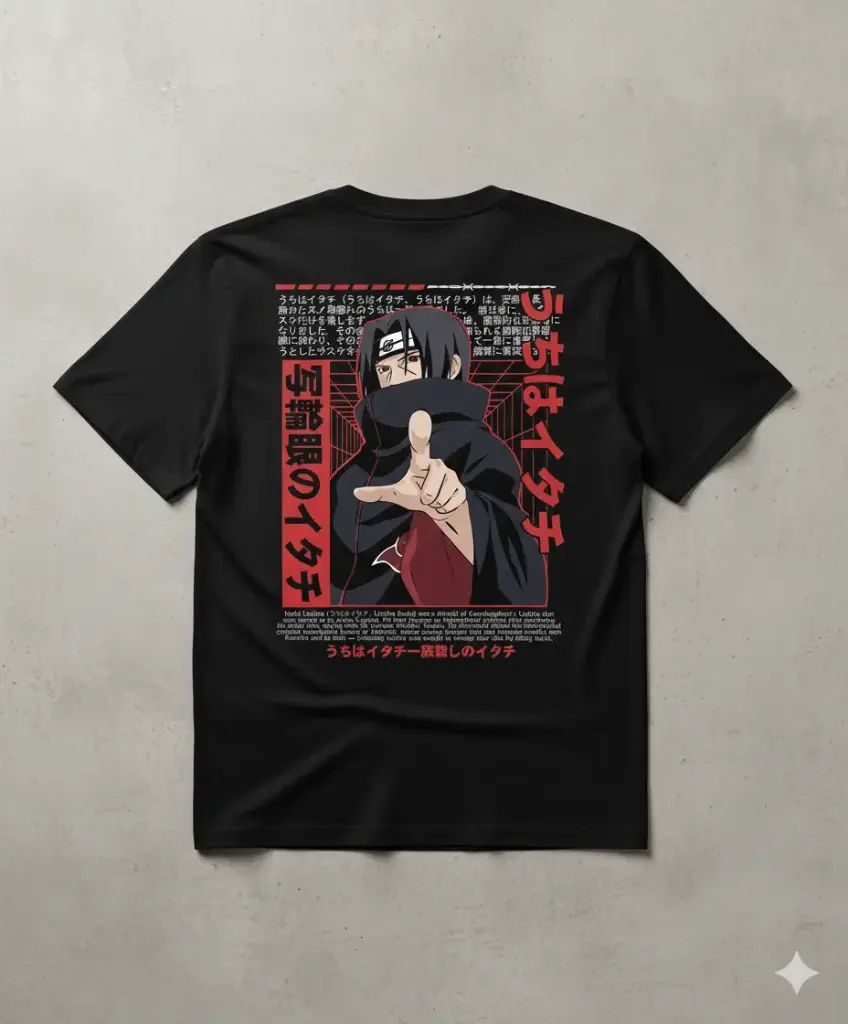 Itachi Uchiha. (small, black)