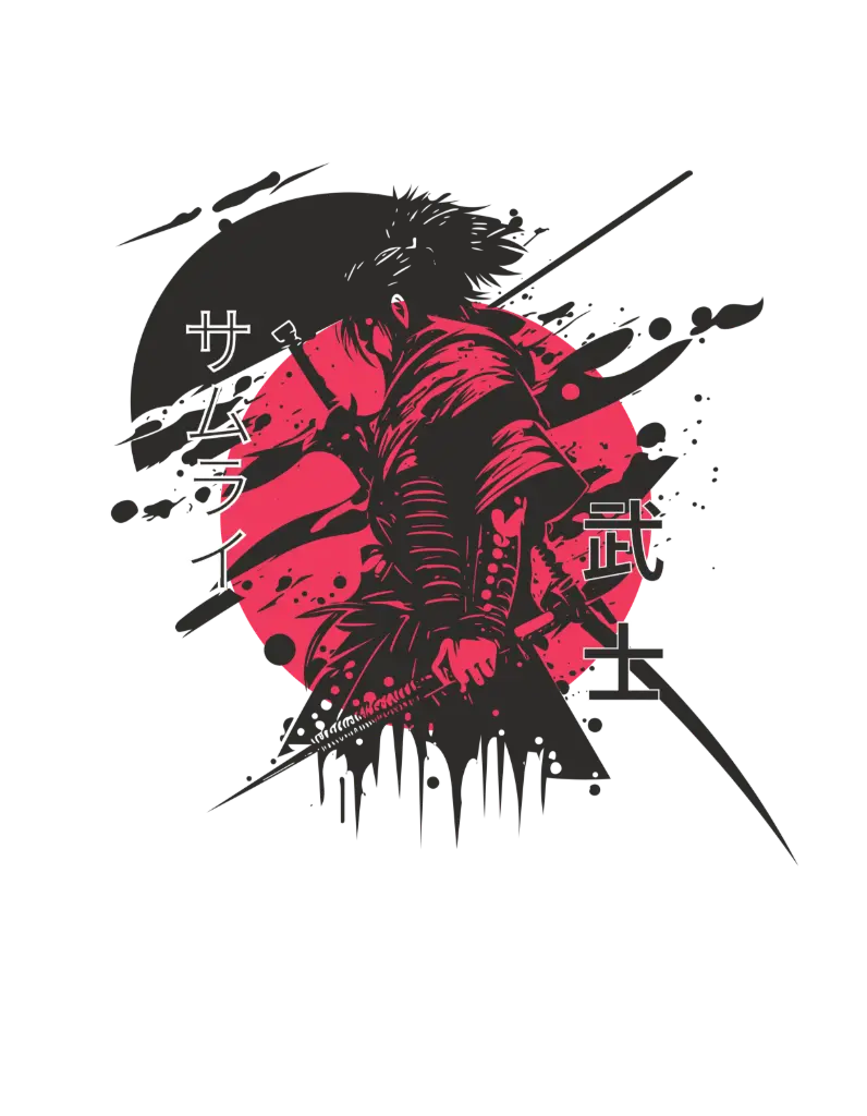Crimson Ronin (small, black)