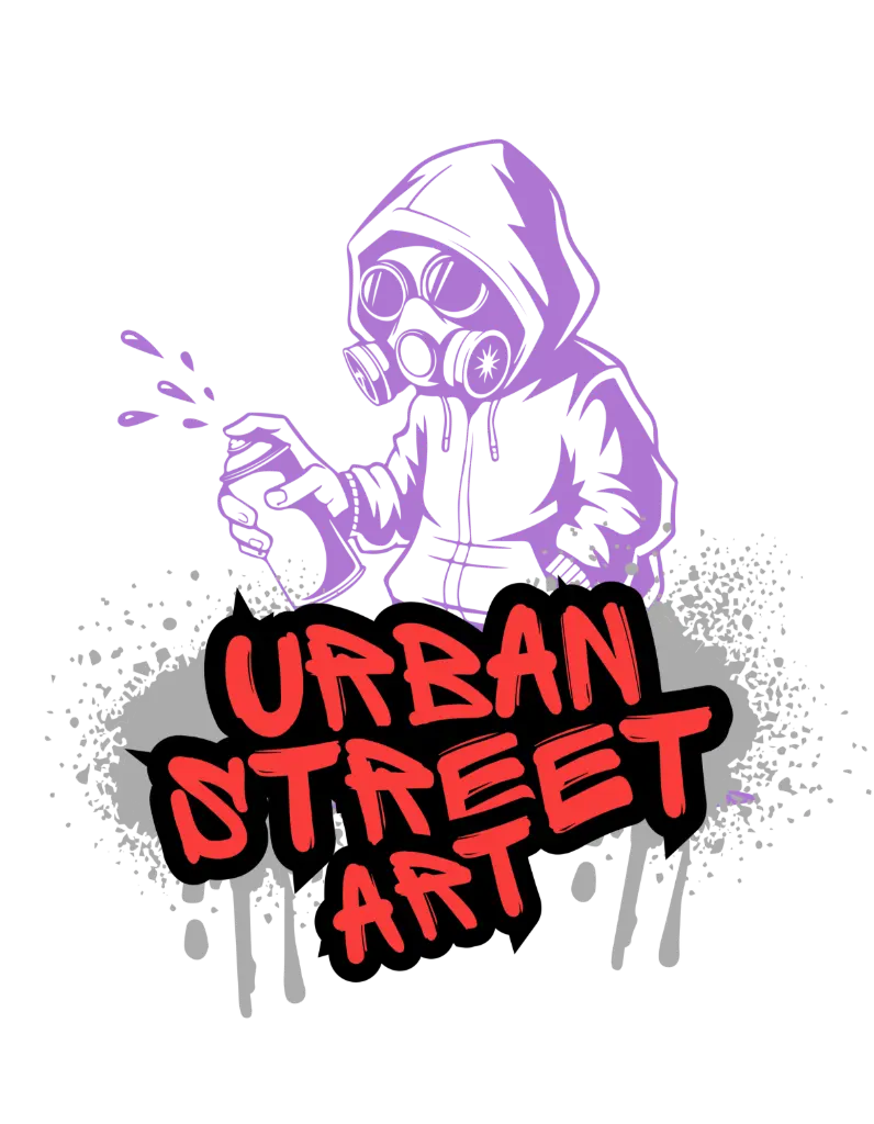 Street Art Vandal (small, black)
